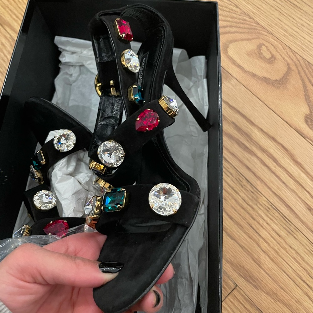 Vintage Dolce & Gabbana Jewel High Heels